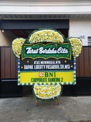Papan Bunga Duka di Kalicari