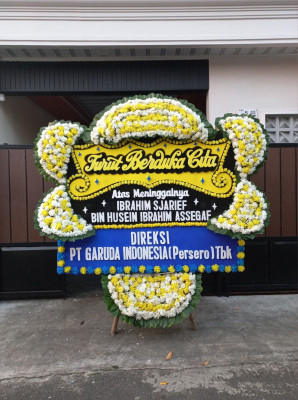 Papan Bunga Duka di Kalicari