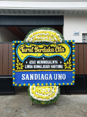 Papan Bunga Duka di Kalicari