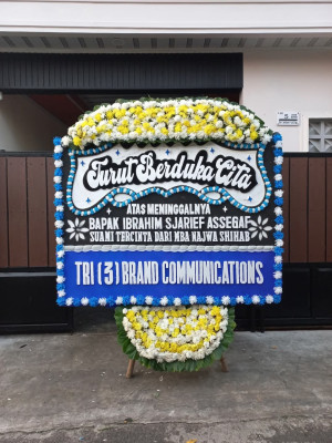 Papan Bunga Duka di Kalicari